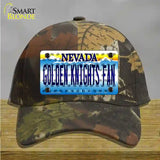 Golden Knights Fan Novelty License Plate Hat Tag Cotton / Camoflauge