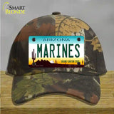 Marines Arizona Novelty License Plate Hat Tag Cotton / Camoflauge