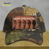 Black Lives Matter Fists Novelty License Plate Hat Tag Cotton / Camoflauge