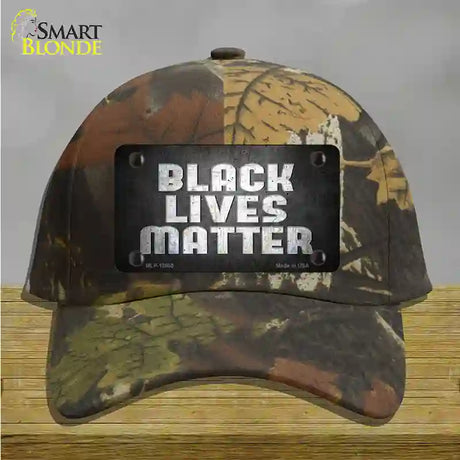 Black Lives Matter Faded Novelty License Plate Hat Tag Cotton / Camoflauge