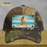 Home Sweet Hawaii Novelty License Plate Hat Tag Cotton / Camoflauge