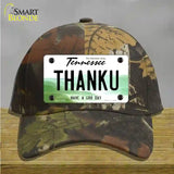 Thank You Novelty License Plate Hat Tag Cotton / Camoflauge