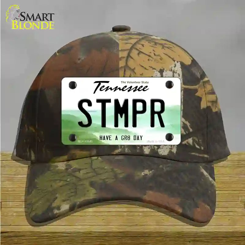 Stomper Novelty License Plate Hat Tag Cotton / Camoflauge