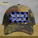 Chess Club Member Novelty License Plate Hat Tag Cotton / Camoflauge