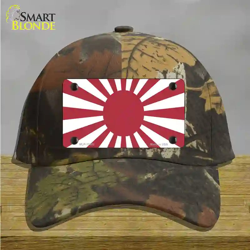 Rising Sun Japan Novelty License Plate Hat Tag Cotton / Camoflauge