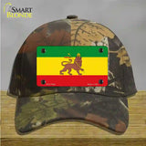 Ethiopia Flag Novelty License Plate Hat Tag Cotton / Camoflauge