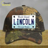 Lincoln Rhode Island Novelty License Plate Hat Novelty License Plate Hat Cotton / Camoflauge