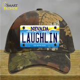 Laughlin Nevada Novelty License Plate Hat Tag Cotton / Camoflauge