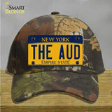 The Aud NY Yellow Novelty License Plate Hat Tag Cotton / Camoflauge