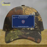 Blank Tennessee Blue Novelty License Plate Hat Tag Cotton / Camoflauge