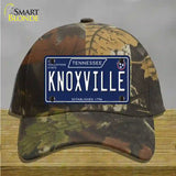 Knoxville Tennessee Blue Novelty License Plate Hat Tag Cotton / Camoflauge