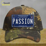 Passion Tennessee Blue Novelty License Plate Hat Tag Cotton / Camoflauge