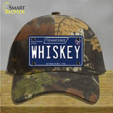 Whiskey Tennessee Blue Novelty License Plate Hat Tag Cotton / Camoflauge