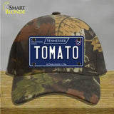 Tomato Tennessee Blue Novelty License Plate Hat Tag Cotton / Camoflauge