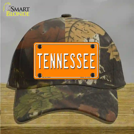 Tennessee Orange Novelty License Plate Hat Tag Cotton / Camoflauge