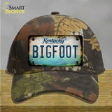 Bigfoot Kentucky Novelty License Plate Hat Tag Cotton / Camoflauge