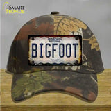 Bigfoot Missouri Novelty License Plate Hat Tag Cotton / Camoflauge