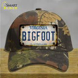 Bigfoot Virginia Novelty License Plate Hat Tag Cotton / Camoflauge