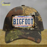 Bigfoot Washington DC Novelty License Plate Hat Tag Cotton / Camoflauge