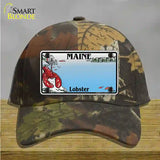 Maine Lobster Blank Novelty License Plate Hat Cotton / Camoflauge