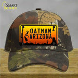 Oatman Kokopelli Arizona Scenic Background Novelty License Plate Hat Cotton / Camoflauge