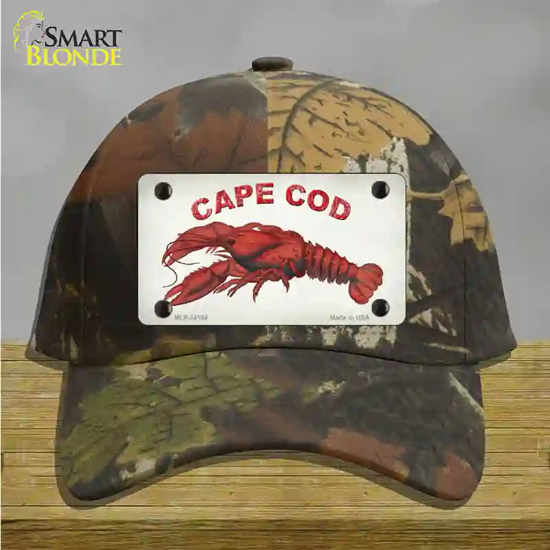 Cape Cod Lobster Novelty License Plate Hat Cotton / Camoflauge