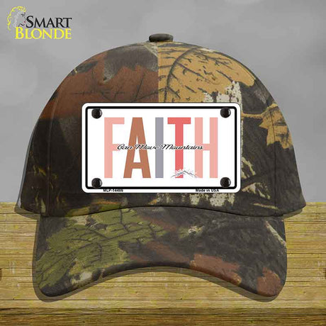 Faith Can Move Mountains Novelty License Plate Hat HAT-MLP-14486