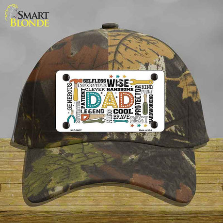 Dad Qualities Novelty License Plate Hat HAT-MLP-14497