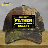 Best Father in the Galaxy Novelty License Plate Hat HAT-MLP-14503