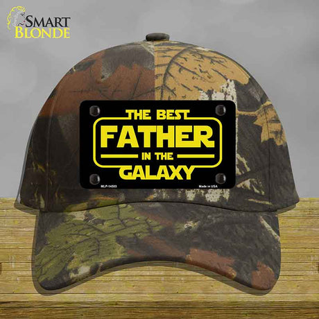 Best Father in the Galaxy Novelty License Plate Hat HAT-MLP-14503
