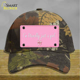 Im Literally Just a Girl Novelty License Plate Hat HAT-MLP-14530