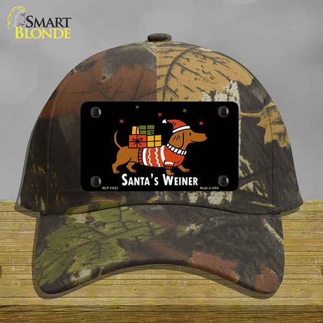 Santas Weiner Novelty License Plate Hat HAT-MLP-14551