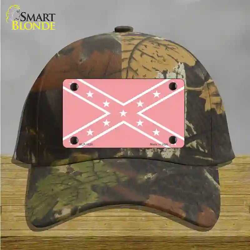 Pink Rebel Novelty License Plate Hat Cotton / Camoflauge