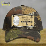 Pencil Sketch Sheep Novelty License Plate Hat Cotton / Camoflauge