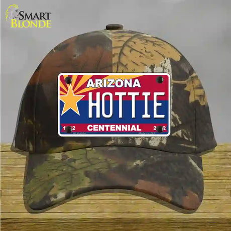 Arizona Centennial Hottie Novelty License Plate Hat Cotton / Camoflauge