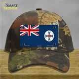 Queensland Flag Novelty License Plate Hat Cotton / Camoflauge