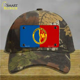 Comanche Nation Flag Novelty License Plate Hat Cotton / Camoflauge