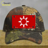 Oglala Sioux Tribe Flag Novelty License Plate Hat Cotton / Camoflauge