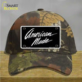 American Made Novelty License Plate Hat Cotton / Camoflauge