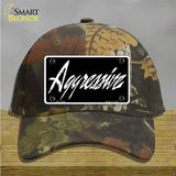 Aggressive Novelty License Plate Hat Cotton / Camoflauge