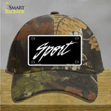 Sport Novelty License Plate Hat Cotton / Camoflauge