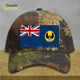 South Australia Flag Novelty License Plate Hat Cotton / Camoflauge