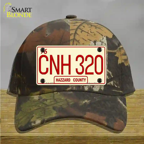 CNH 320 Novelty License Plate Hat Cotton / Camoflauge