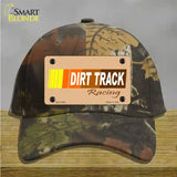 Dirt Track Racing Novelty License Plate Hat Cotton / Camoflauge