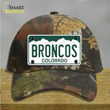 Broncos Colorado State Novelty License Plate Hat Cotton / Camoflauge