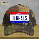 Bengals Ohio State Novelty License Plate Hat Cotton / Camoflauge