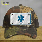 EMT Novelty License Plate Hat Cotton / Camoflauge