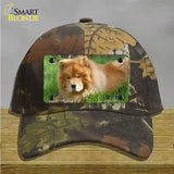 Chow Chow Dog Novelty License Plate Hat Cotton / Camoflauge