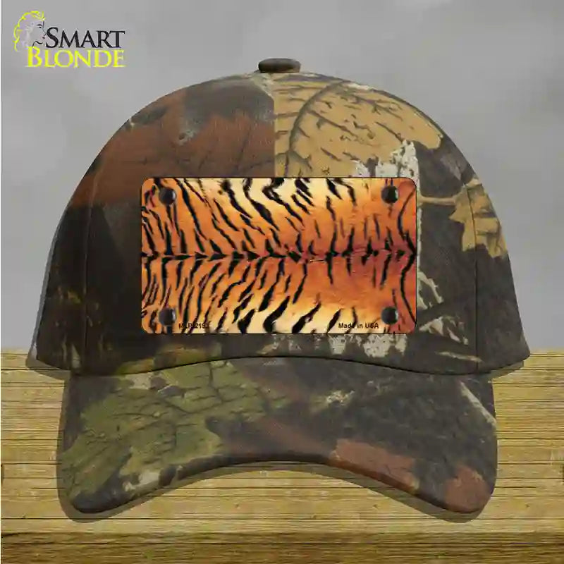 Tiger Pattern Novelty License Plate Hat Cotton / Camoflauge