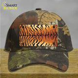 Tiger Pattern Novelty License Plate Hat Cotton / Camoflauge